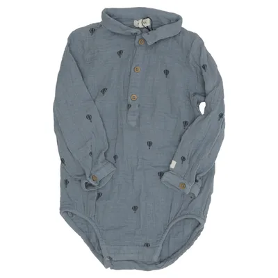 Body (Blå) från Newbie by KappAhl Bomull