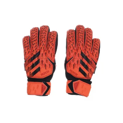 Goalkeeper gloves (Orange, Black) from Adidas