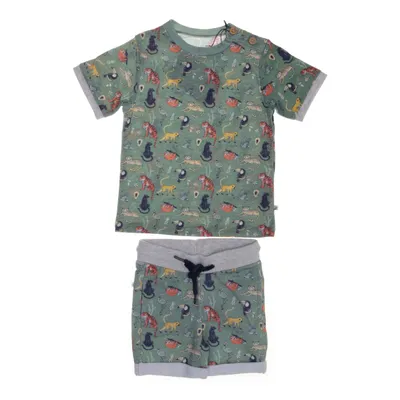 Set (Green, Multicolored) from Ducky Beau Organic cotton, Elastane