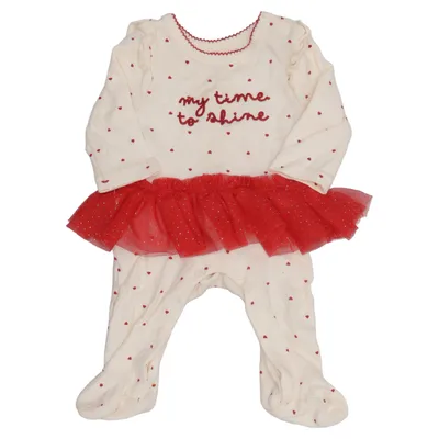 Barboteuse (Blanc, Rouge) de So Cute