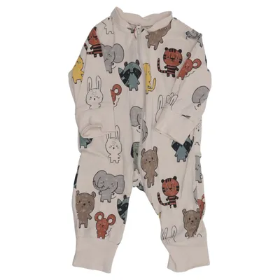 Sparkedragt (Beige, Flerfarvet) fra Tiny One Bomuld, Elastan