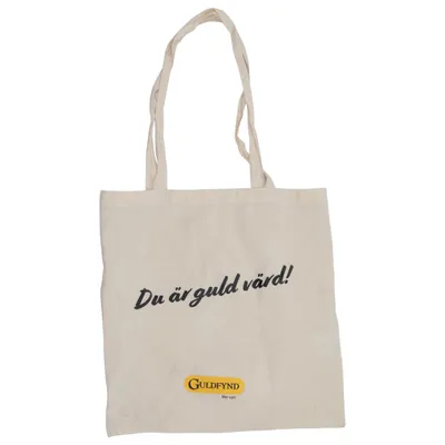 Canvas bag (Beige) from Guldfynd Cotton
