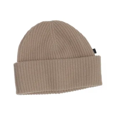 Beaniemössa (Beige) från Resteröds Hampa, Merinoull