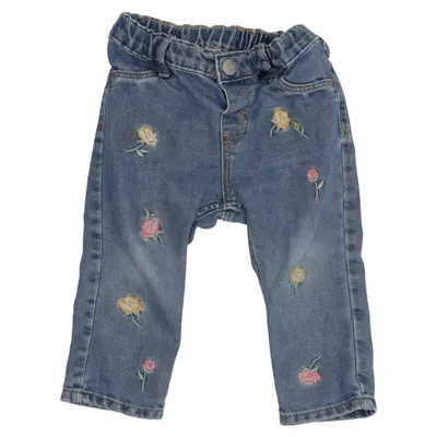 Jeans (Blå) från H&M Bomull, Polyester