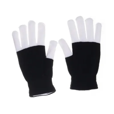 Handskar (Svart, Vit)