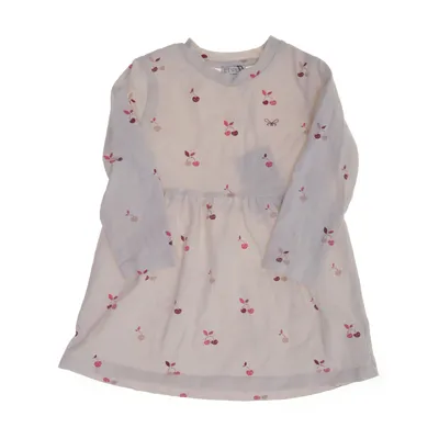 Dress (White, Multicolored) from Livly Cotton, Elastane