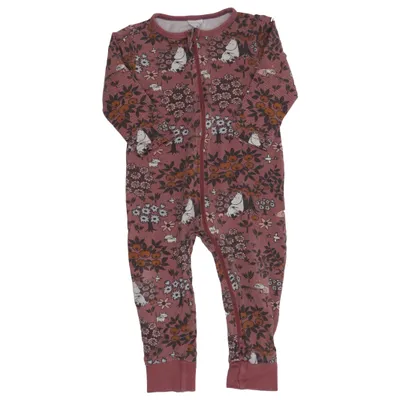 Rompers (Purple, Multicolored) from Moomin by Martinex Elastane, Organic cotton