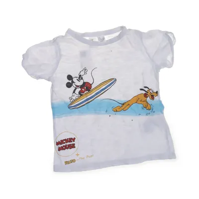 T-shirt (Wit, Meerkleurig) van H&M x Disney Katoen