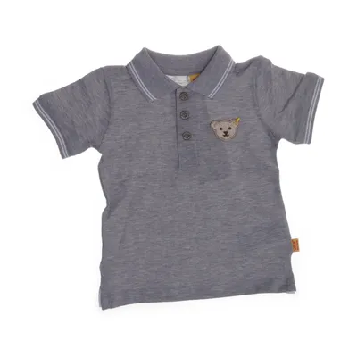 Poloshirt (Grijs) van Steiff Katoen