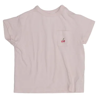 T-shirt (Rose) de Uniqlo Baby Coton, Élasthane, Polyester