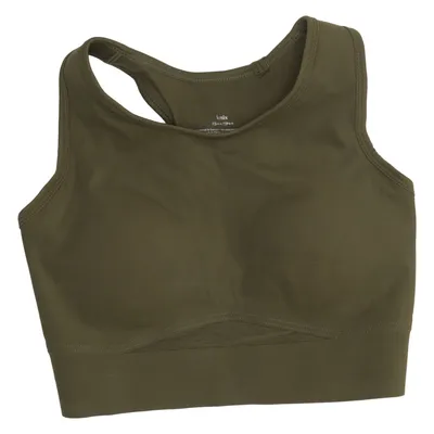Sports bra (Green) from Knix Elastane, Polyamide, Polyester
