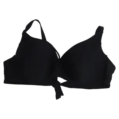 Bikini top (Black) from Sexkiss Elastane, Polyamide