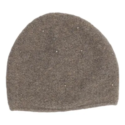 Beanie (Grijs) van Fabiana Filippi Alpacawol, Merinowol, Polyamide
