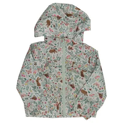 Jacka (Vit, Flerfärgad) från H&M Bomull, Polyester