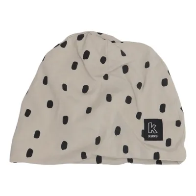 Beanie (Beige, Black) from Kaxs by KappAhl Cotton, Elastane