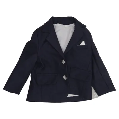Kavaj (Blå) från Concept Linne, Polyester