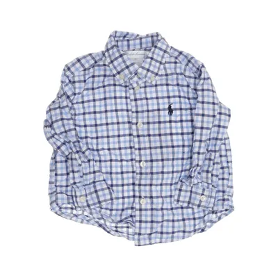 Buttondown-skjorta (Blå, Vit) från Ralph Lauren Bomull