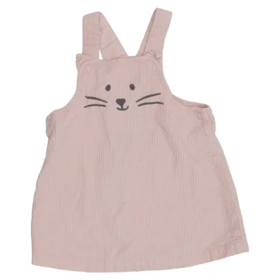 Dungaree dress (Pink) from Lindex Baby Cotton