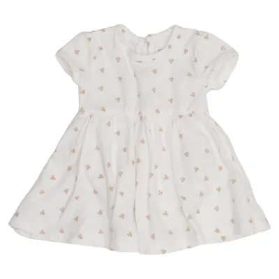 Dress (White, Multicolored) from Fox Cotton, Elastane