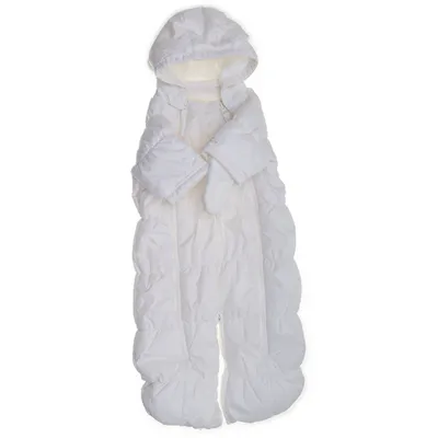 Overall (Vit) från Newborn Polyester