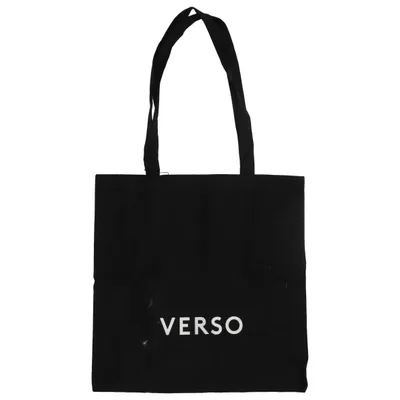 Canvas tas (Zwart) van Verso