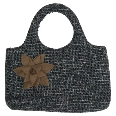 Sac à main (Gris, Bleu, Multicolore) de La Femme Polyester, Soie