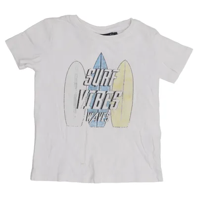 T-shirt (Blanc, Multicolore) de Reaction Coton