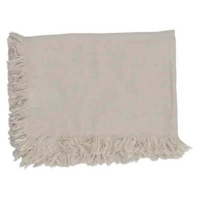 Sierkussensloop (Beige) van H&M Home Katoen, Linnen, Viscose