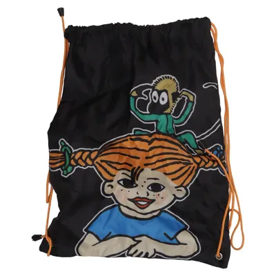 Sports bag (Black, Multicolored) from Pippi Långstrump