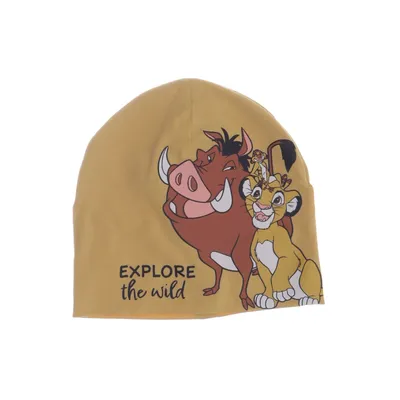 Beanie (Bruin) van Disney Baby Katoen, Elastaan