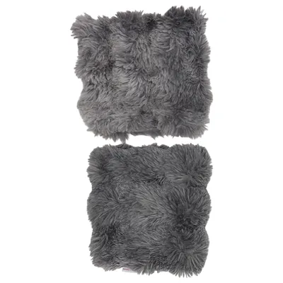 Cushion cover (Gray) from Mont Chalet Polyester