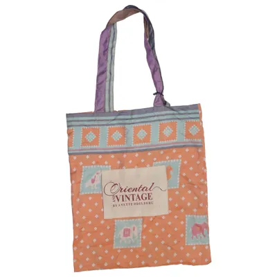 Tygpåse (Orange, Flerfärgad) från Oriental Vintage