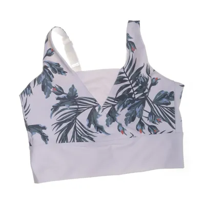 Sport-BH (Vit, Grön, Röd) från Workout Empire Elastan, Polyester