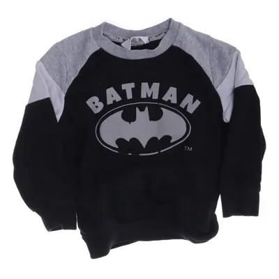 Sweatshirt (Sort, Grå) fra Batman Bomuld, Elastan, Polyester