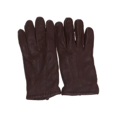 Läderhandskar (Brun) från Brothers Skinn, Polyester