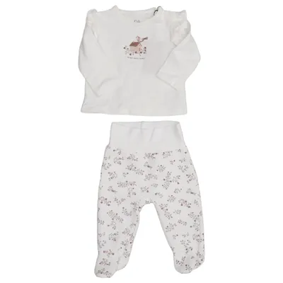 Set (Vit, Flerfärgad) från Baby C&A Bomull