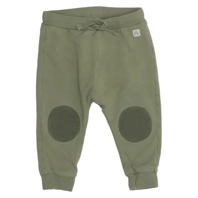 Pantalon de survêtement (Vert) de Lindex Baby Coton, Élasthane