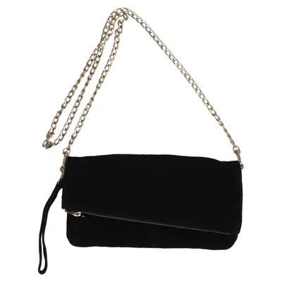 Sac à bandoulière (Noir) de Esmara by Heidi Klum Coton, Cuir, Polyester