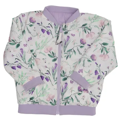 Reversible jacket (White, Purple, Green, Pink, Multicolored) from So Cute