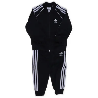 Träningsställ (Svart, Vit) från Adidas Återvunnen polyester