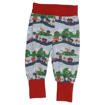 Broek (Blauw, Rood, Groen, Meerkleurig) van Snoozy Katoen, Elastaan