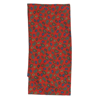 Sjal (Röd, Flerfärgad) från Ascot Silke