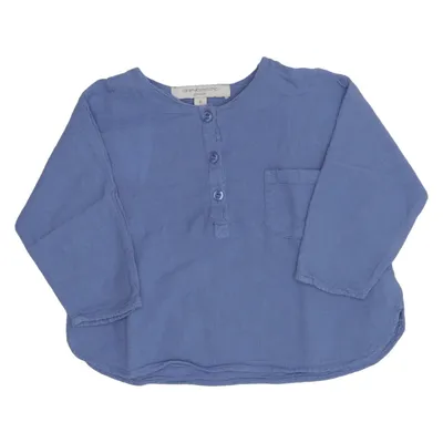 T-shirt manches longues (Bleu) de Caramel Baby & Child Coton