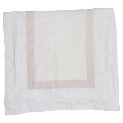 Taie d'oreiller (Blanc, Beige) de Westwing Coton
