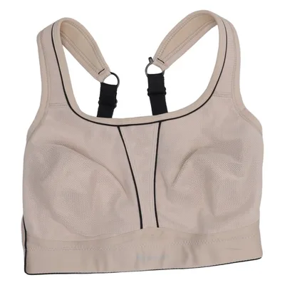 Sports bra (Beige) from Swegmark Elastane, Polyamide, Polyester