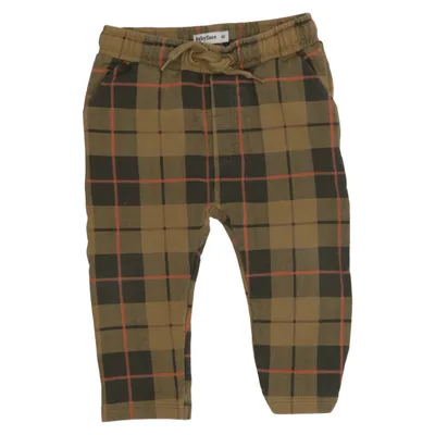 Sweatpants (Brown, Green) from Babyface Cotton, Elastane