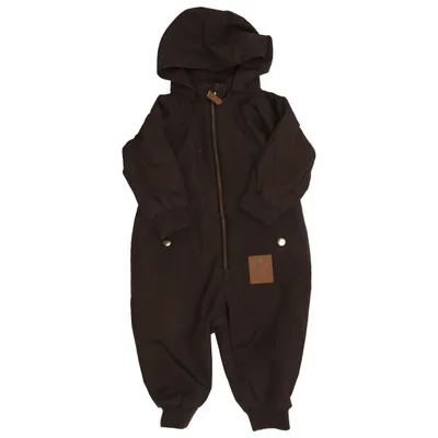 Overall (Brun) från Mini Rodini Ekologisk bomull, Återvunnen polyester
