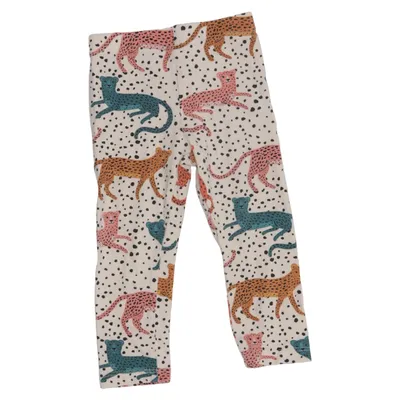 Leggings (Beige, Multicolored) from Mini Gina Tricot Cotton, Elastane