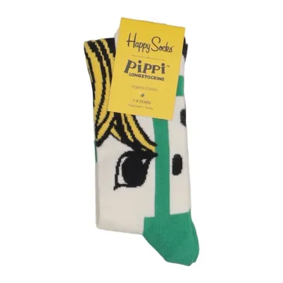 Chaussettes (Pippi Longstocking) de Happy Socks Élasthane, Coton biologique, Polyamide