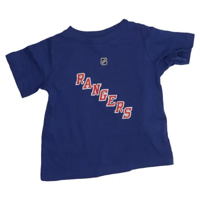 T-shirt (Blauw, Rood, Wit) van New York Rangers Katoen